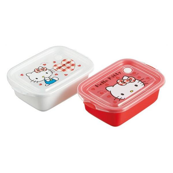 sanrio（サンリオ） お弁当箱 2個セット シール容器 ハローキティ