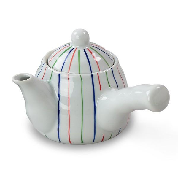 急須 300ml ポット 陶器製 （ 食洗機対応 横手型急須 片手 お茶 茶器