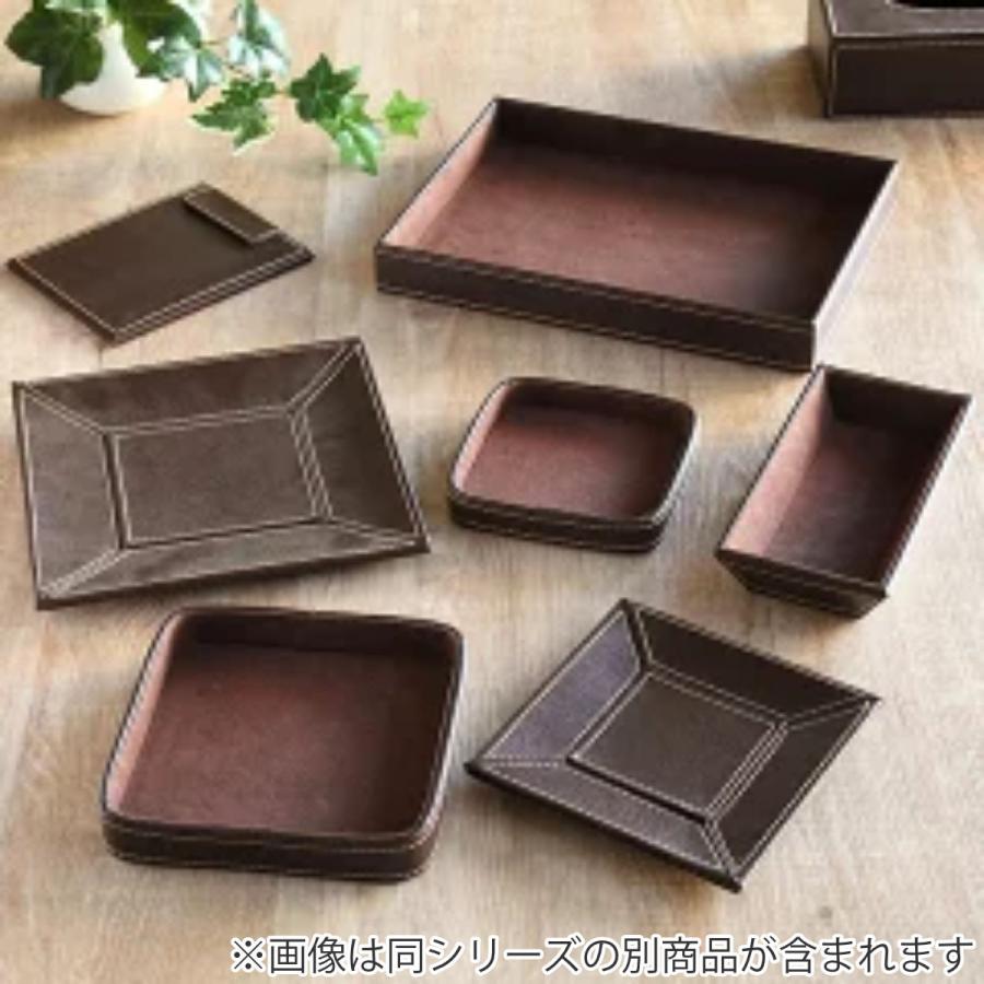 ちどり産業 小物トレー 長方形 トレー レザー風 キャッシュ ちどり産業 小物トレー 長方形 トレー レザー風 キャッシュ