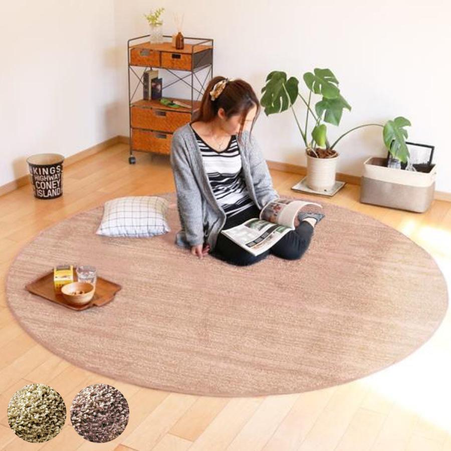 展示良品 スミノエ ラックス 円形 ラグ スミノエ ラグ 円形 フォルテ 100×100cm 防ダニ アレルブロック