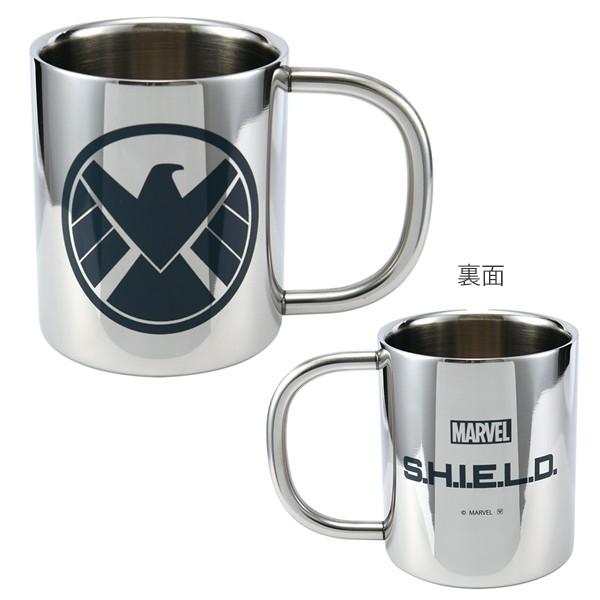 真空タンブラー 300ml ステンレス製 マーベル エージェント・オブ・シールド S.H.I.E.L.D キャラクター （ タンブラー ステンレス 保温 保冷 SHIELD シールド ）｜interior-palette｜02