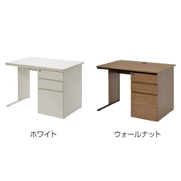 法人限定） デスク ワーキングデスク 片袖 幅100cm 奥行70cm （ 机 