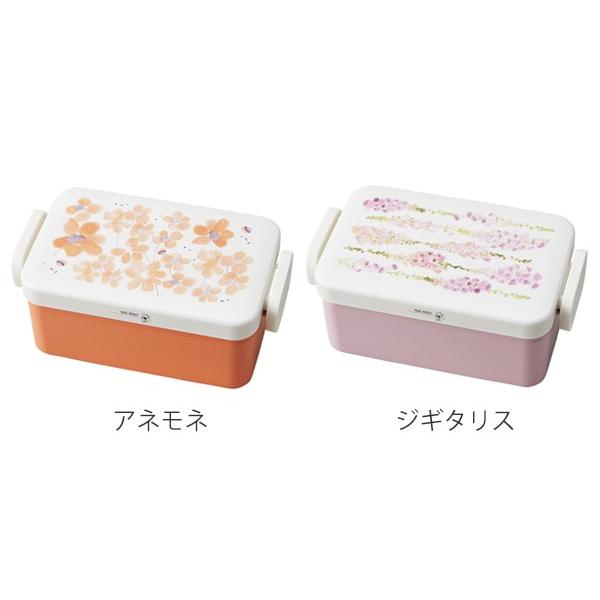 お弁当箱 1段 フェリー スクエアタイトランチ 500ml 花 （ 弁当箱
