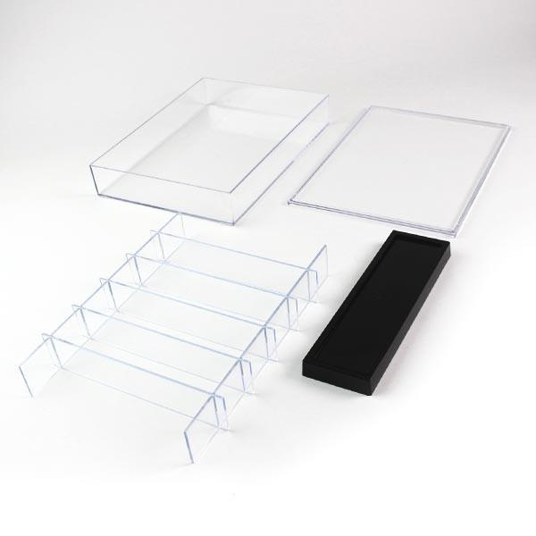 ゲージケース コレクションケース 電車 鉄道 模型 卓上 クリアケース