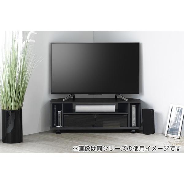 テレビ台 ローボード コーナー型 シンプルデザイン 26V型対応 幅59cm