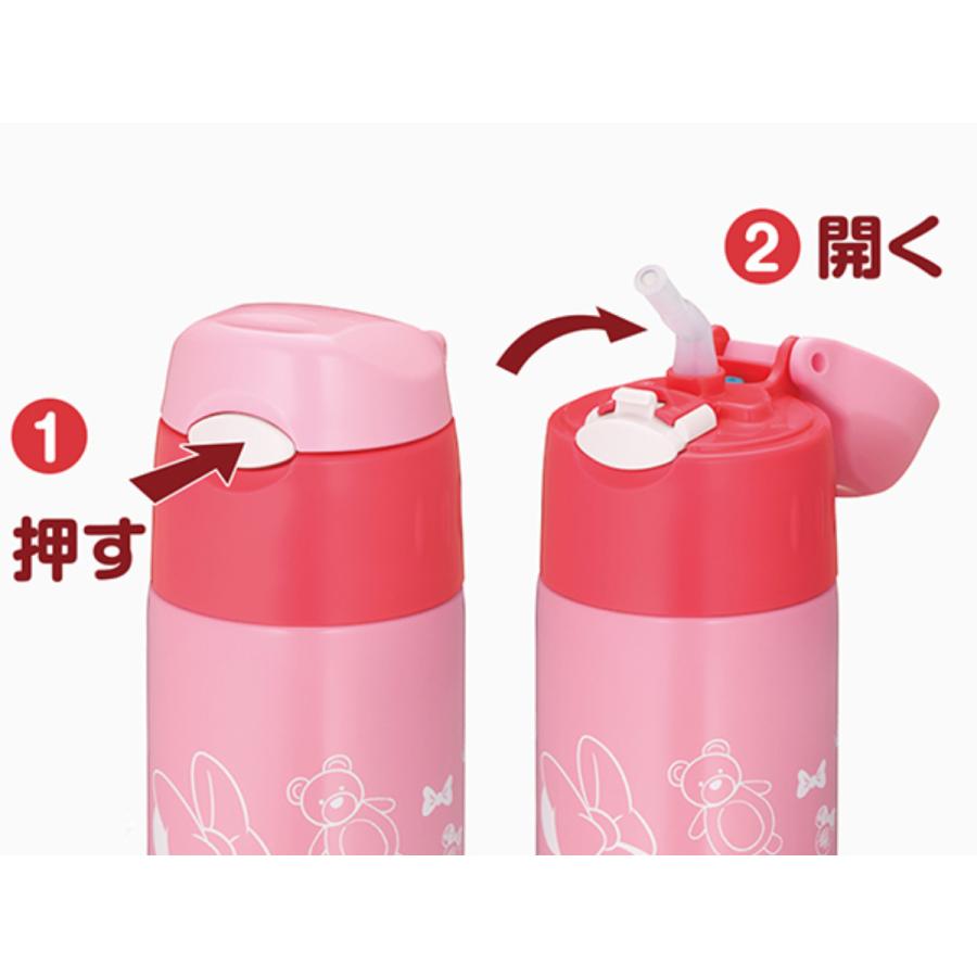 ミッキー ミニー 子ども用水筒 THERMOS（サーモス） 水筒 キッズ 400ml ステンレス ミッキーマウス