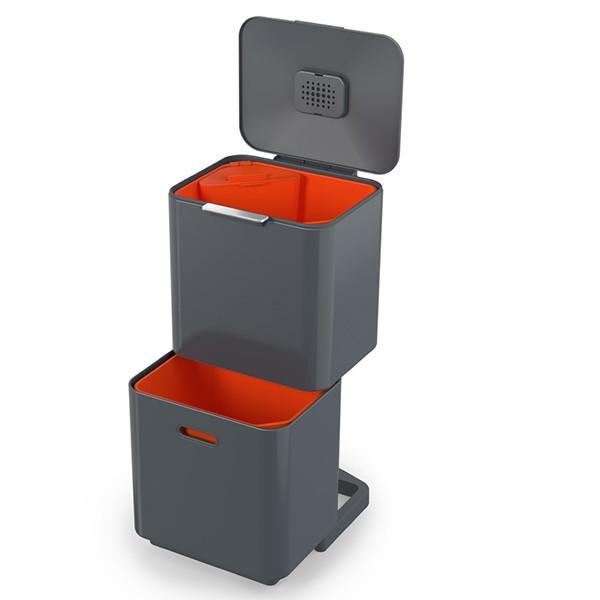 ゴミ箱 60L トーテムマックス 分別 2段 JosephJoseph ジョセフジョセフ