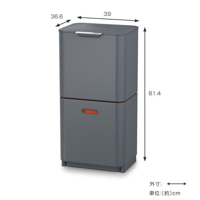 #新品訳ありゴミ箱2段式3分別 縦型 計60L ペダル式キャスター ステンレス製 Amazon.co.jp: SONGMICS ゴミ箱 2段式3分別 縦型 合計60L ペダル式