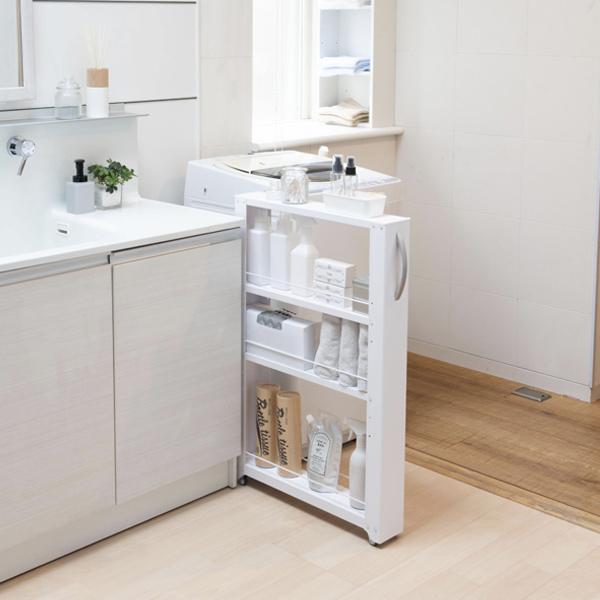 隙間収納 幅10cm 隙間ラック 高さ85cm キッチンストッカー トールワゴン キャスター付き すき間収納 隙間ラック Ik 隙間収納 インテリアパレットヤフー店 スリムラック