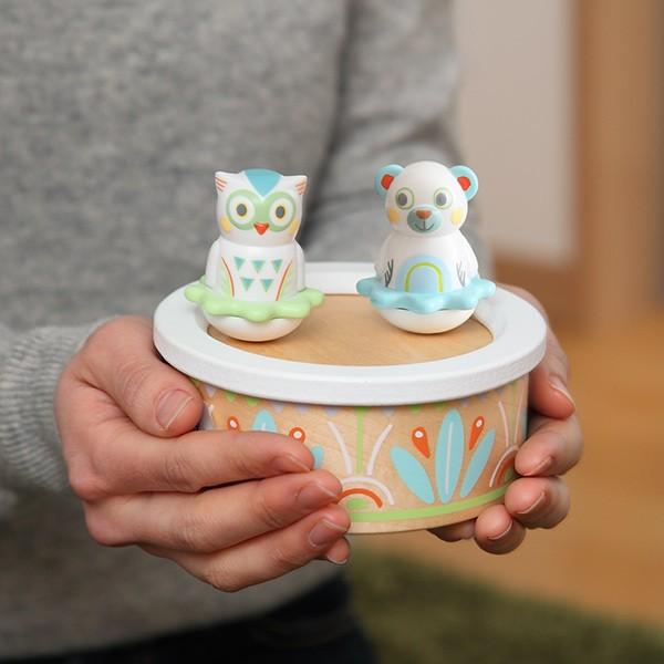 オルゴール ミュージック 赤ちゃん おもちゃ 知育玩具 木製 ジェコ Djeco 回転オルゴール ベビー 子供 子守唄 インテリアパレットヤフー店 通販 Yahoo ショッピング