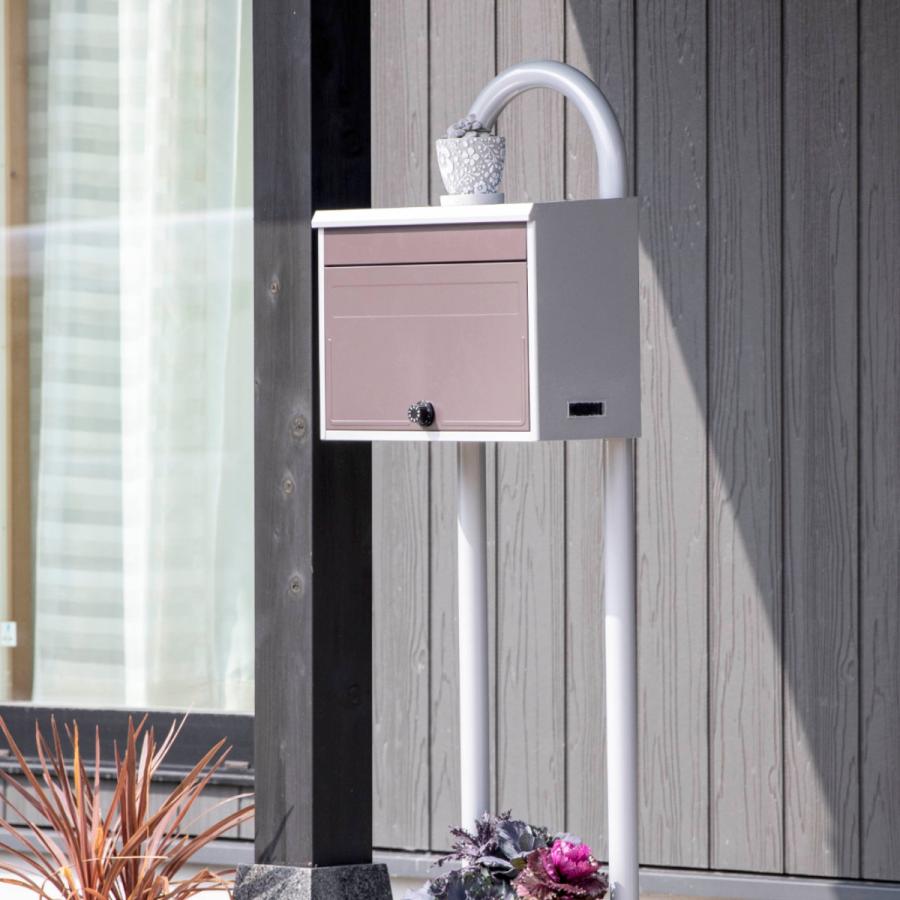 ポスト 郵便ポスト メール便対応 スタイルポスト ダイヤル式 ブラウン 郵便受け 新聞受け 壁掛けポスト 鍵付 インテリアパレットヤフー店 通販 Yahoo ショッピング