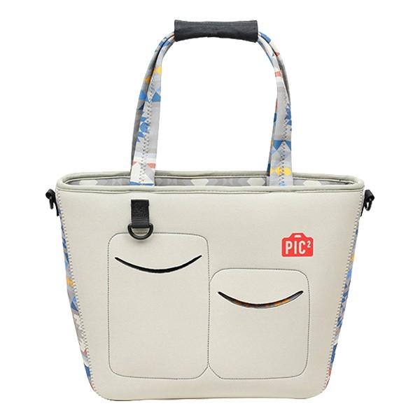 トートバッグ ショルダーベルト付 2way 保冷バッグ Pic Pic サブバッグ バッグ トート サコッシュバッグ カメラバッグ 2way インテリアパレットヤフー店 通販 Yahoo ショッピング