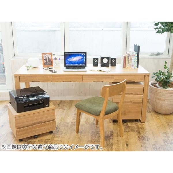 ワークデスク 学習机 幅150cm×奥行45cm タモデスク 引き出し付 ワークデスク 学習机 幅150cm×奥行45cm タモデスク 引き出し付