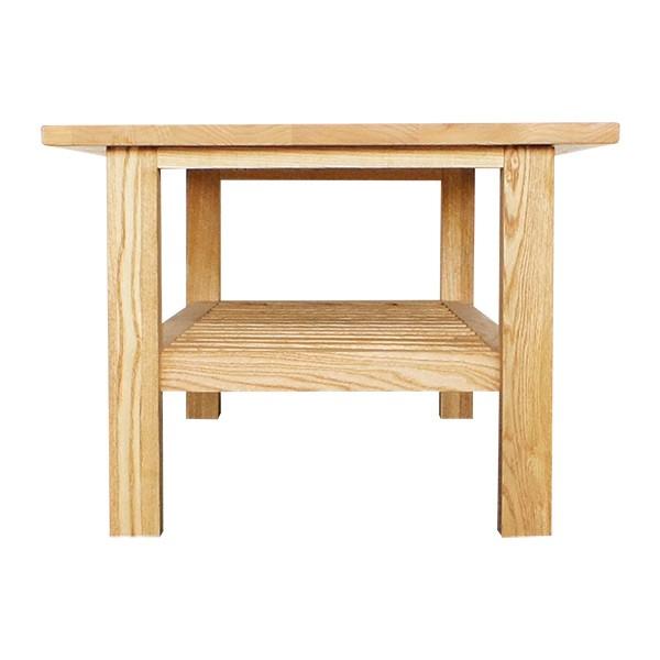 ローテーブル 幅115cm リビングテーブル 北欧風 天然木 MOND