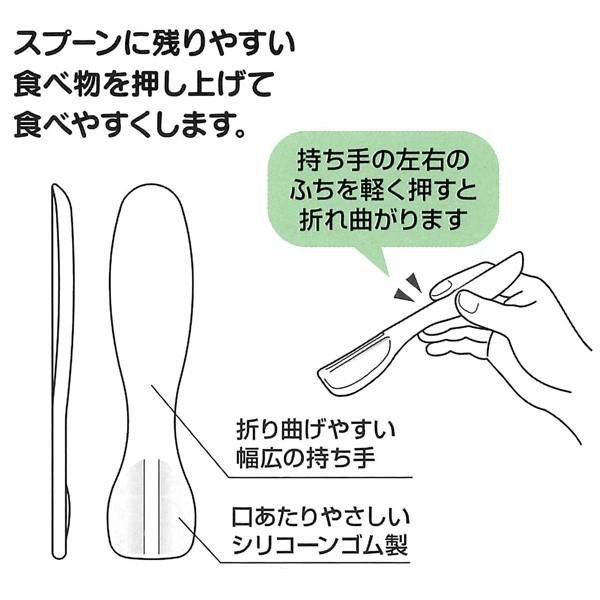 スプーン 介護 シリコン 食べさせやすい （ 食洗器対応 介護用スプーン 介護用 食器 反転 離乳食スプーン ） : インテリアパレットヤフー ...