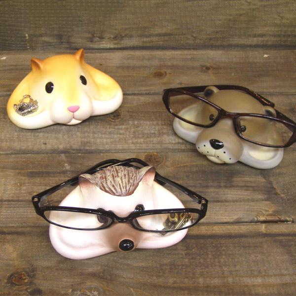 メガネスタンド ハムスター アクセサリートレー 収納 メガネ 眼鏡 スタンド アクセサリー インテリアパレットヤフー店 通販 Yahoo ショッピング