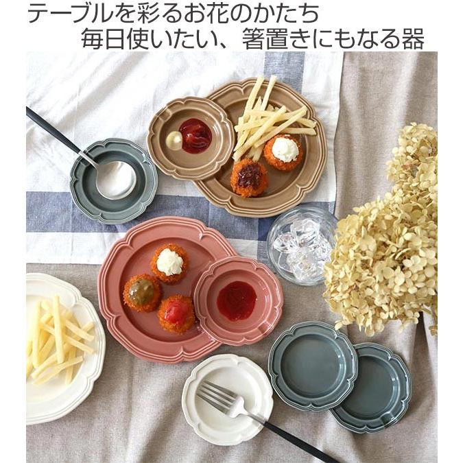 プレート 22cm コンビ ファムプレート Fam Plate 皿 食器 洋食器 陶器 日本製 （ 電子レンジ対応 食洗機対応 中皿 薬味皿 箸置き リム皿 ）｜interior-palette｜02