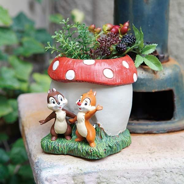 Disney（ディズニー） プランター 3号 チップ＆デール （ 植木鉢 鉢