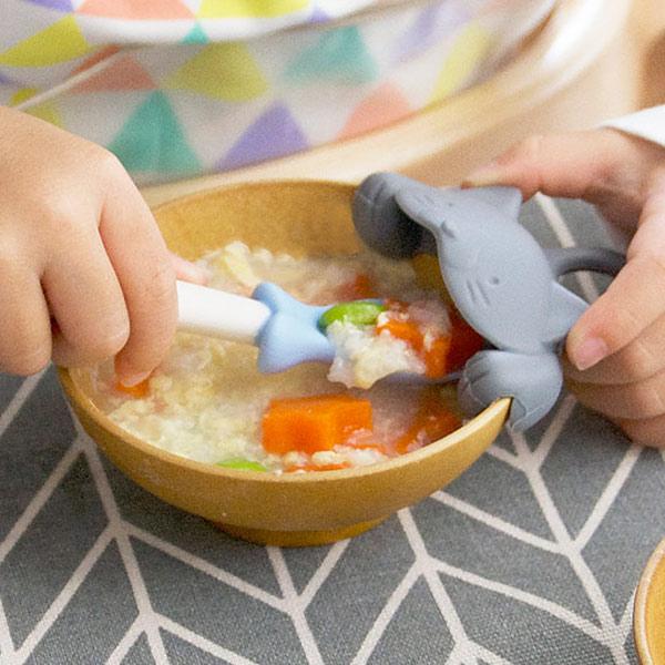 離乳食 スプーン 上手にすくえる ぱくぱくスプーン キャッチャー キャッチャー付きスプーン 離乳食用 食べこぼし 対策 ベビー 赤ちゃん インテリアパレットヤフー店 通販 Yahoo ショッピング