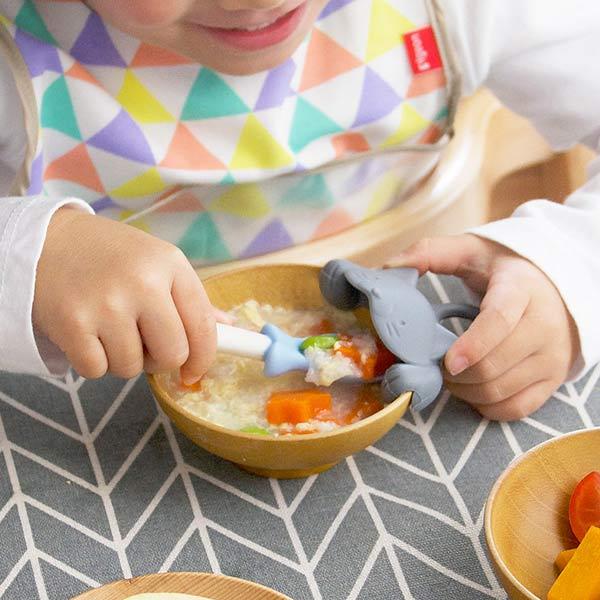 離乳食 スプーン 上手にすくえる ぱくぱくスプーン キャッチャー キャッチャー付きスプーン 離乳食用 食べこぼし 対策 ベビー 赤ちゃん インテリアパレットヤフー店 通販 Yahoo ショッピング