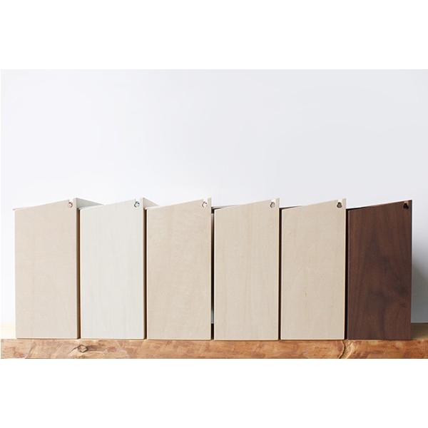 ゴミ箱 木製 ふた付き ウォールナット スリム SLIM DUST ヤマト工芸