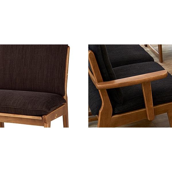 店内展示品☆ダイニングチェア2脚組 カントリー調 木製チェア 椅子 板