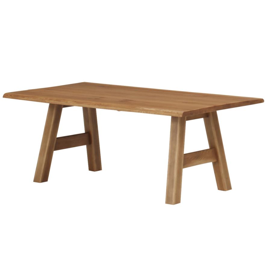 ダイニングテーブル 幅180cm 天然木 カントリー調 （ 開梱設置