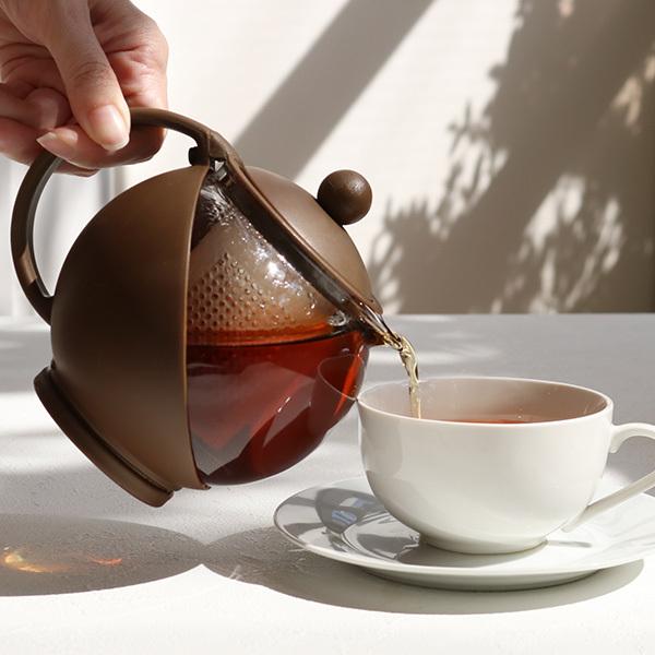 ティーポット 750ml Colored 茶こし付き ガラス製 急須 グリーン 紅茶ポット ストレーナー セット 片手 茶こし ティーサーバー 紅茶 インテリアパレットヤフー店 通販 Yahoo ショッピング