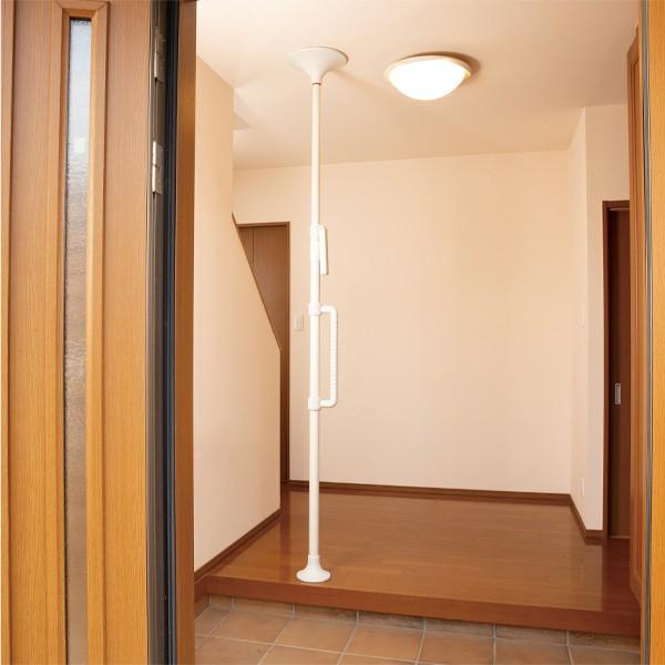 【新登場】 手すり つかまりポール コの字型手すり セット 介護用品 突っ張り 工事不要 （ 手摺り コの字 ポール 介護 突っ張り棒 後付け 介護用 つかまり棒 ） 【2512770423】(12900円)