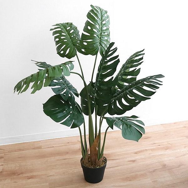 東谷 人工観葉植物 モンステラ 100cm フェイクグリーン 造花 （ 観葉