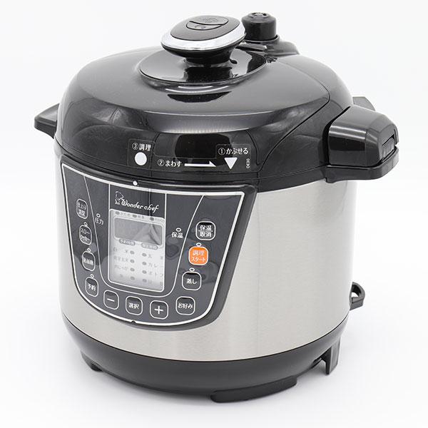 電気圧力鍋 3l 7点セット ワンダーシェフ Wonderchef マイコン電気圧力鍋 楽ポン 圧力鍋 調理家電 炊飯器 レシピ レシピ本 おすすめ インテリアパレットヤフー店 通販 Yahoo ショッピング