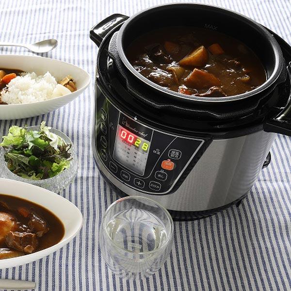電気圧力鍋 3l 7点セット ワンダーシェフ Wonderchef マイコン電気圧力鍋 楽ポン 圧力鍋 調理家電 炊飯器 レシピ レシピ本 おすすめ インテリアパレットヤフー店 通販 Yahoo ショッピング