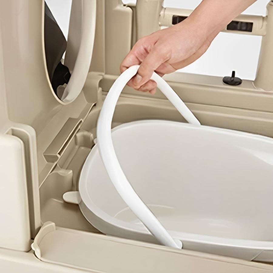 アロン化成 ポータブルトイレ 暖房便座 快適脱臭 コンパクト