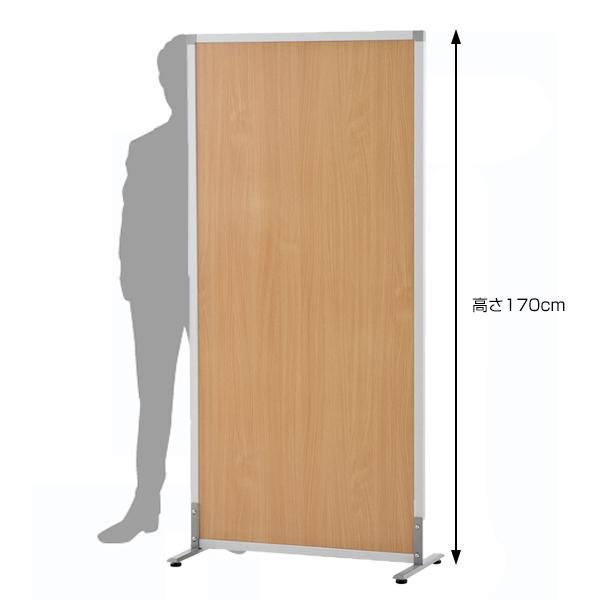（法人限定） パーテーション シンプルスクリーン2 ハイタイプ 122cm アジャスター付き （ 間仕切り 衝立 パーティション オフィス 自立 )の画像