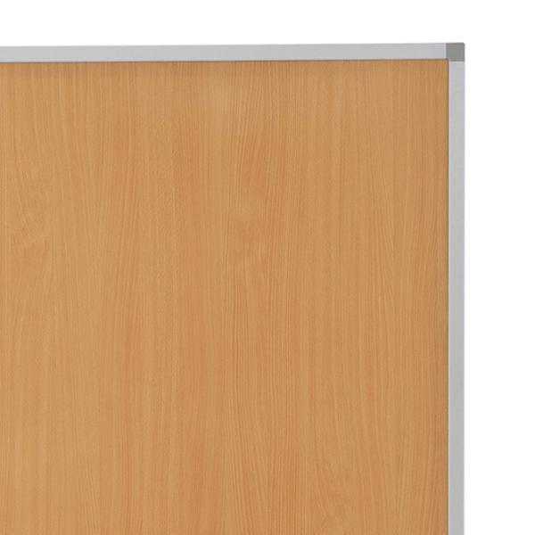 （法人限定） パーテーション シンプルスクリーン2 ハイタイプ 122cm アジャスター付き （ 間仕切り 衝立 パーティション オフィス 自立 )の画像