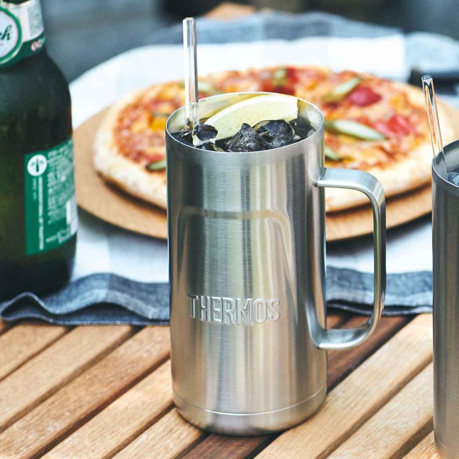 THERMOS（サーモス） ビールジョッキ 720ml 真空断熱 ステンレス製 JDK