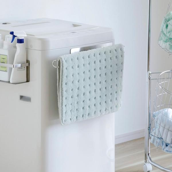 バスタオルハンガー ステンレス洗濯機ハンガー バスタオル バスマット ハンガー タオル掛け 洗濯機 マグネット インテリアパレットヤフー店 通販 Yahoo ショッピング