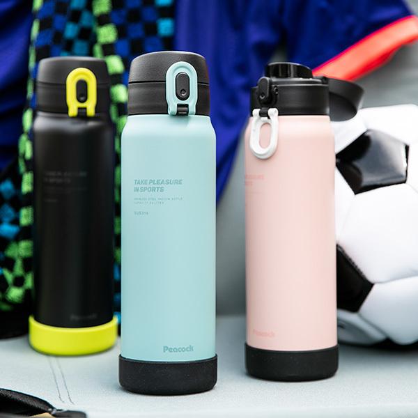 ピーコック魔法瓶工業 水筒 ステンレス 直飲み スポーツドリンク対応