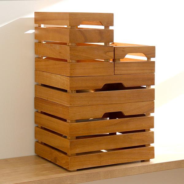 小物収納 樹の収納 幅36×奥行き26×高さ20cm （ 収納ボックス 収納