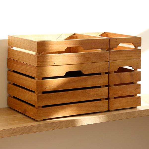 小物収納 樹の収納 幅36×奥行き26×高さ20cm （ 収納ボックス 収納