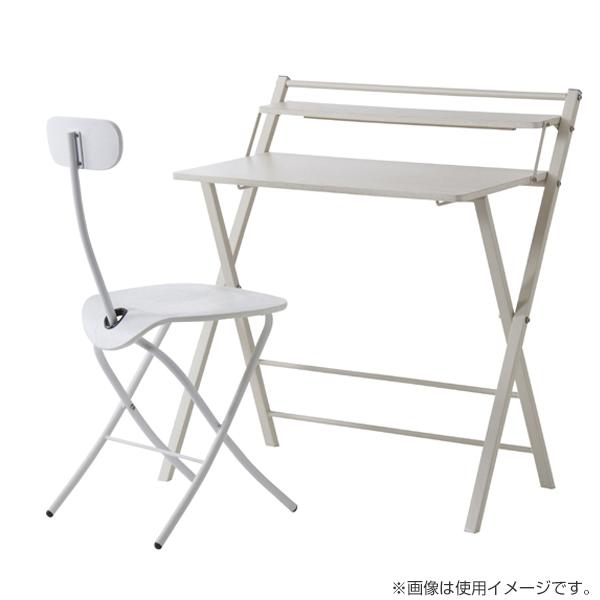 チェア 折りたたみ 座面高45.5cm 折りたたみチェア 木製 スチール 折り畳み 椅子 イス （ いす チェアー 折りたたみ椅子 ダイニングチェア ）_4