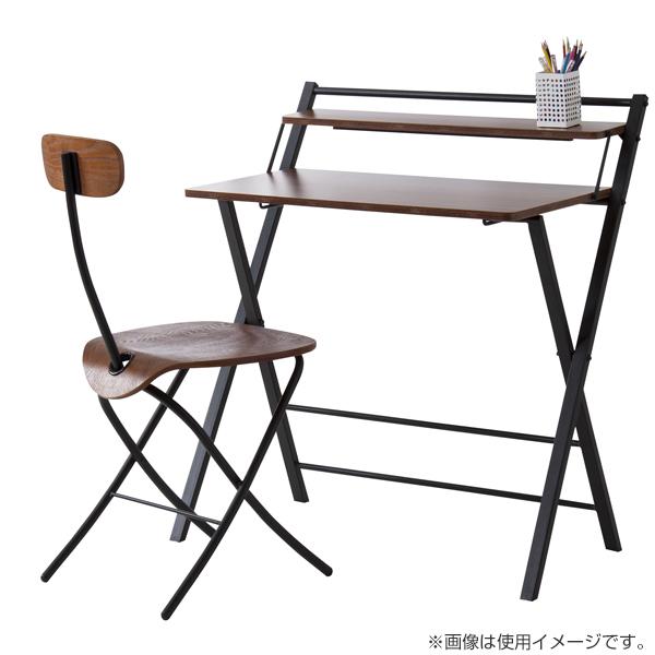 チェア 折りたたみ 座面高45.5cm 折りたたみチェア 木製 スチール 折り畳み 椅子 イス （ いす チェアー 折りたたみ椅子 ダイニングチェア ）_5
