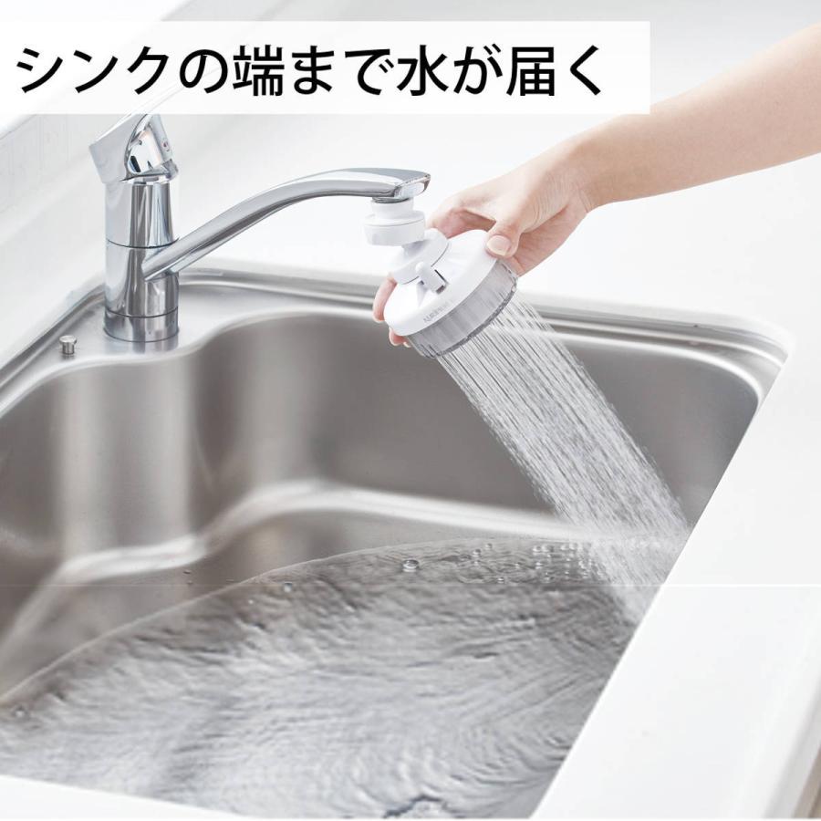 クリタック 浄水蛇口 首振り機能付き 節水機能 クリピーレNX5