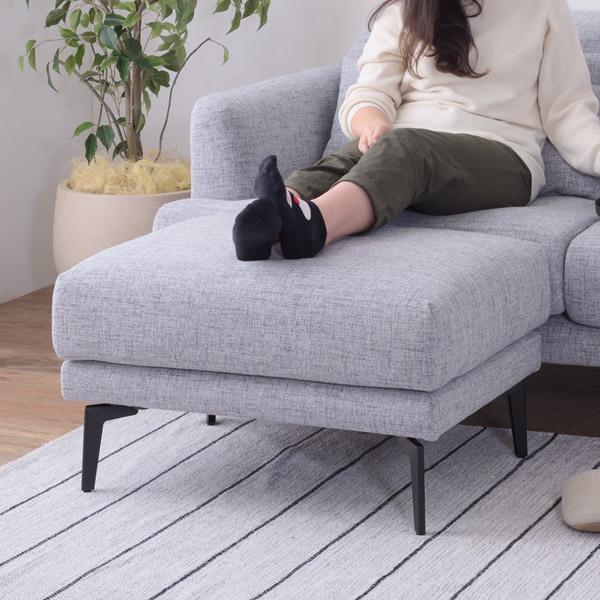 展示品 東京インテリア フェザークッションオットマン スツール/腰掛