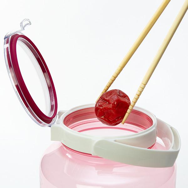 漬物容器 4 2l 熱湯消毒対応 梅干し瓶 2kg用 丸型 プラスチック製 梅干しびん つけもの容器 漬け物容器 手作り 保存容器 梅干し 漬物 つけもの 335078 インテリアパレットヤフー店 通販 Yahoo ショッピング