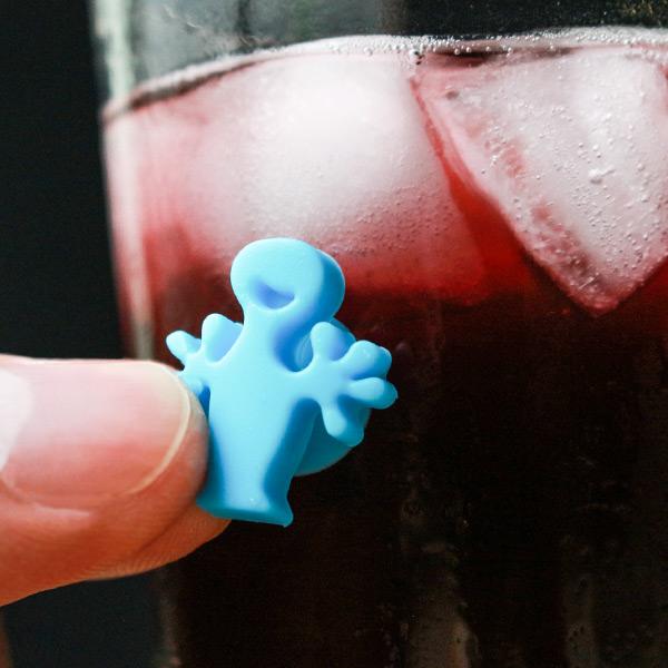 グラスマーカー バキュバン VACUVIN グラス 目印 吸盤 シリコン製 12個入り （ マーカー マーク コップ タンブラー キャラクター ホームパーティー ドリンク ） | ブランド登録なし | 04