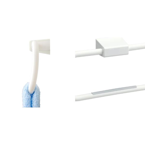 タオルハンガー ピン留め タオルリング タオル掛け 洗面所 壁 タオルバー タオルホルダー 首振りタオルホルダー ピン インテリアパレットヤフー店 通販 Yahoo ショッピング