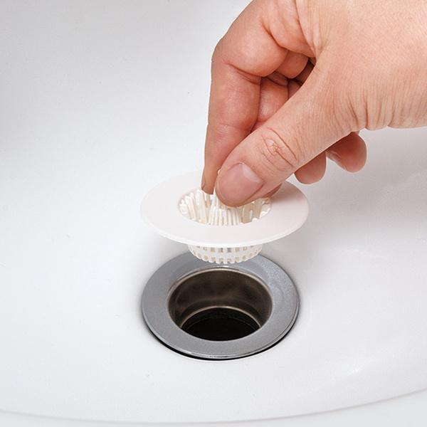 ゴミ受け 5個入り 詰まりにくい洗面台ごみストッパー 洗面台 排水口 排水口ネット 排水口カバー フィルター ヘアキャッチャー ゴミ取り インテリアパレットヤフー店 通販 Yahoo ショッピング