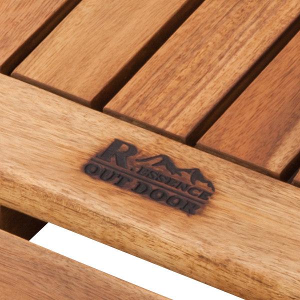 フォールディングテーブル ガーデンテーブル 折りたたみ 高さ40cm トートバッグ付 （ 木製 折り畳み ウッドテーブル ）｜interior-palette｜06