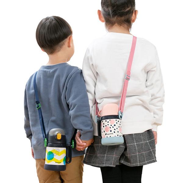 水筒 ステンレス コップ ストロー 2way 360ml キッズ 保冷 保温 子供用 ストローボトル 子ども ベルト付き キッズボトル ステンレスボトル 3386 インテリアパレットヤフー店 通販 Yahoo ショッピング